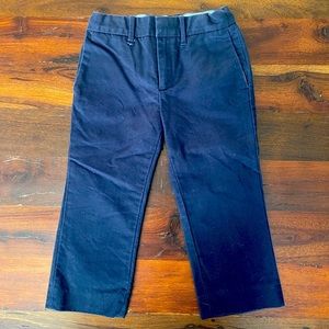 J. Crew Toddler 2T chino pants. EUC.